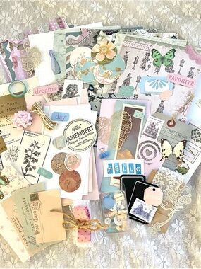 Spring Scrapbook bundle 80+ items 🦋🌸